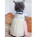Traditional Chinese dress pet skirt Summer pet clothes